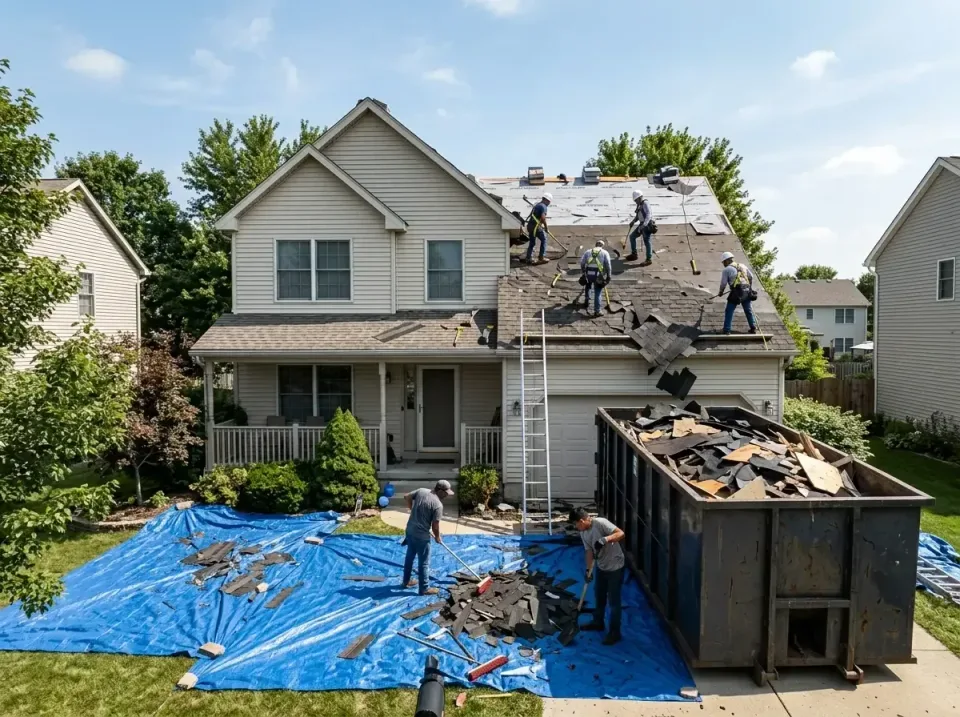 roof-replacement-debris-remova-004 — frequently asked questions, Cheapest Dumpster Rentals in River Park, FL